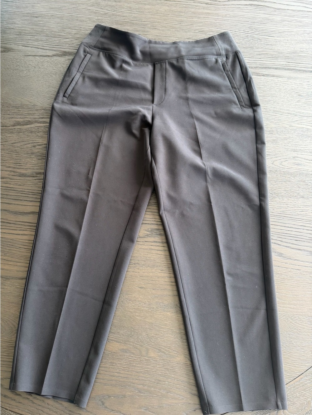 Athleta Endless High Rise Pants Black Size 14 Stretch Travel Work Pant